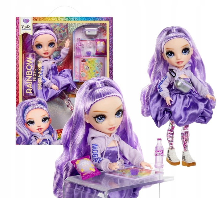 !!! Rainbow High Sparkle&Shine Viola 427810 /3