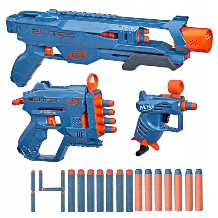 NERF Elite 2.0 Loadout 3pcs F4178 Pistolet