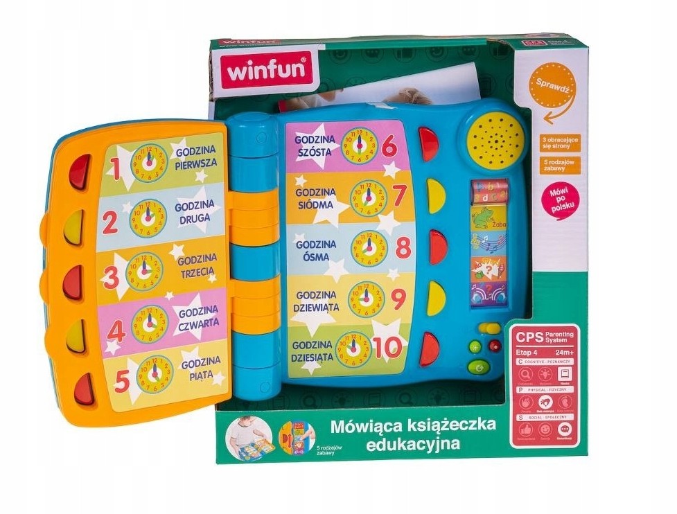 Mowiaca ksiazeczka edukac.SmilyPlay 009019 45885