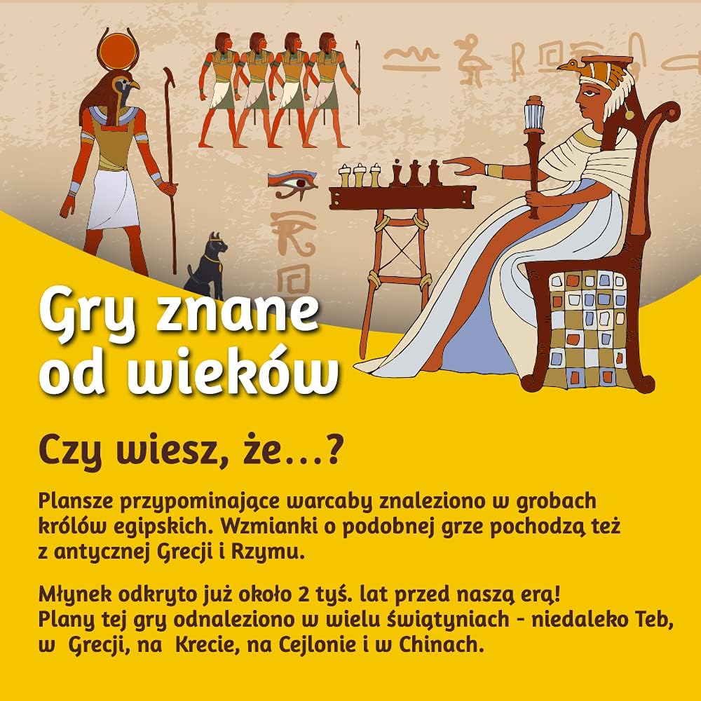 Gra WARCABY/MLYNEK DE LUXE 01681 .