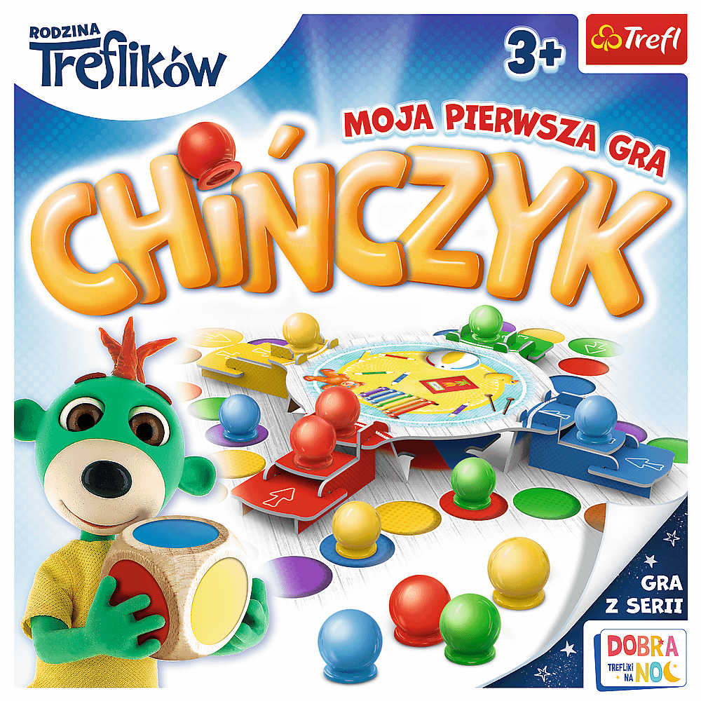 GRA Chinczyk Moja pierwsza gra /Trefliki 02056 8