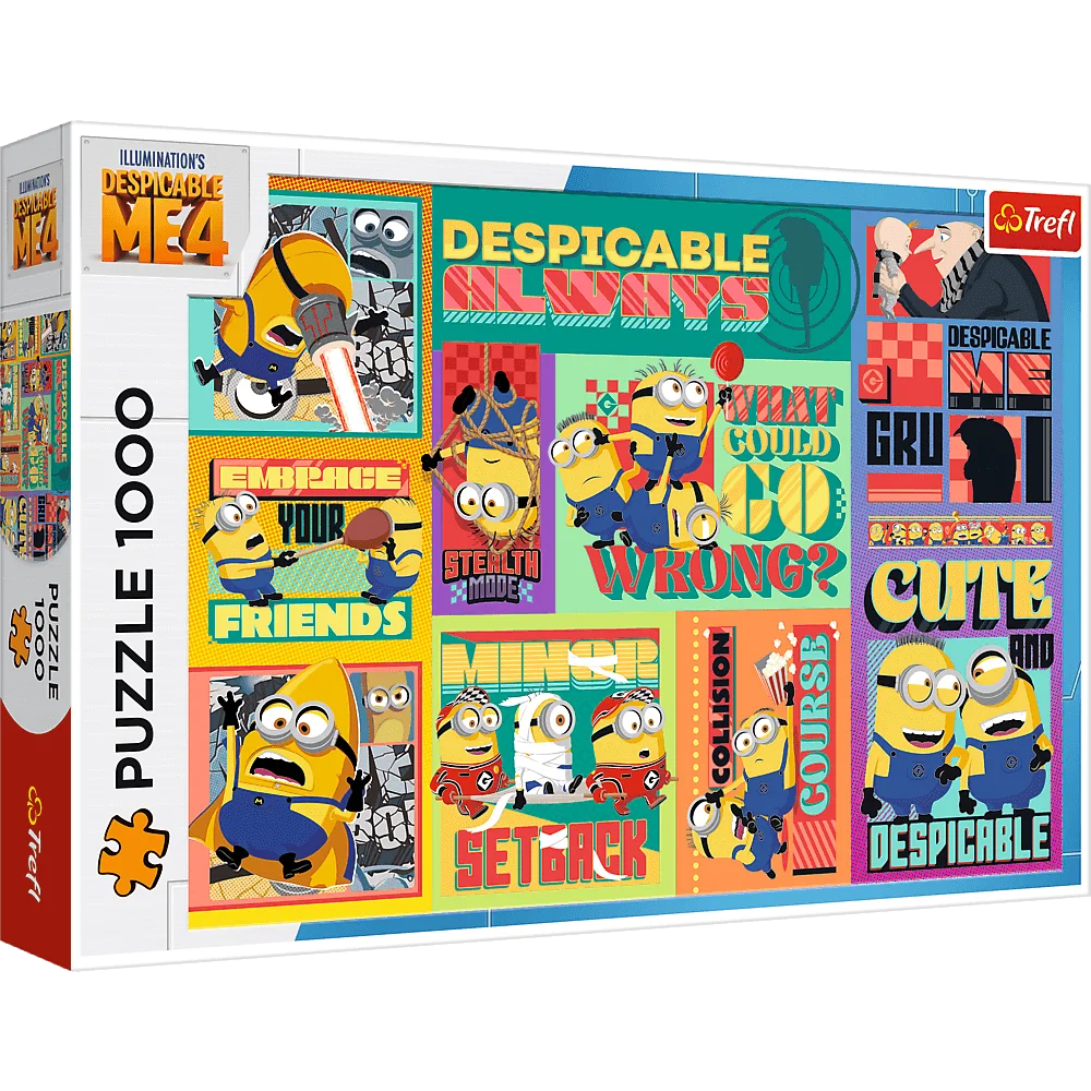 ND01_237480 PUZZLE 1000 Gru i Minionki: Pod przyk