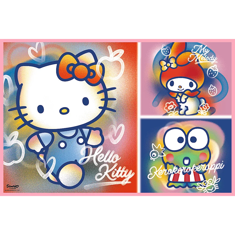 ND01_248021 PUZZLE 2x200 Hello Kitty i przyjaciel