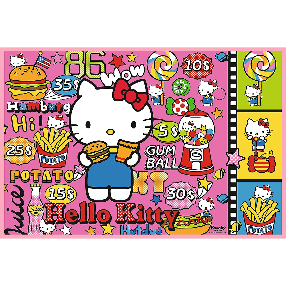 ND01_248021 PUZZLE 2x200 Hello Kitty i przyjaciel