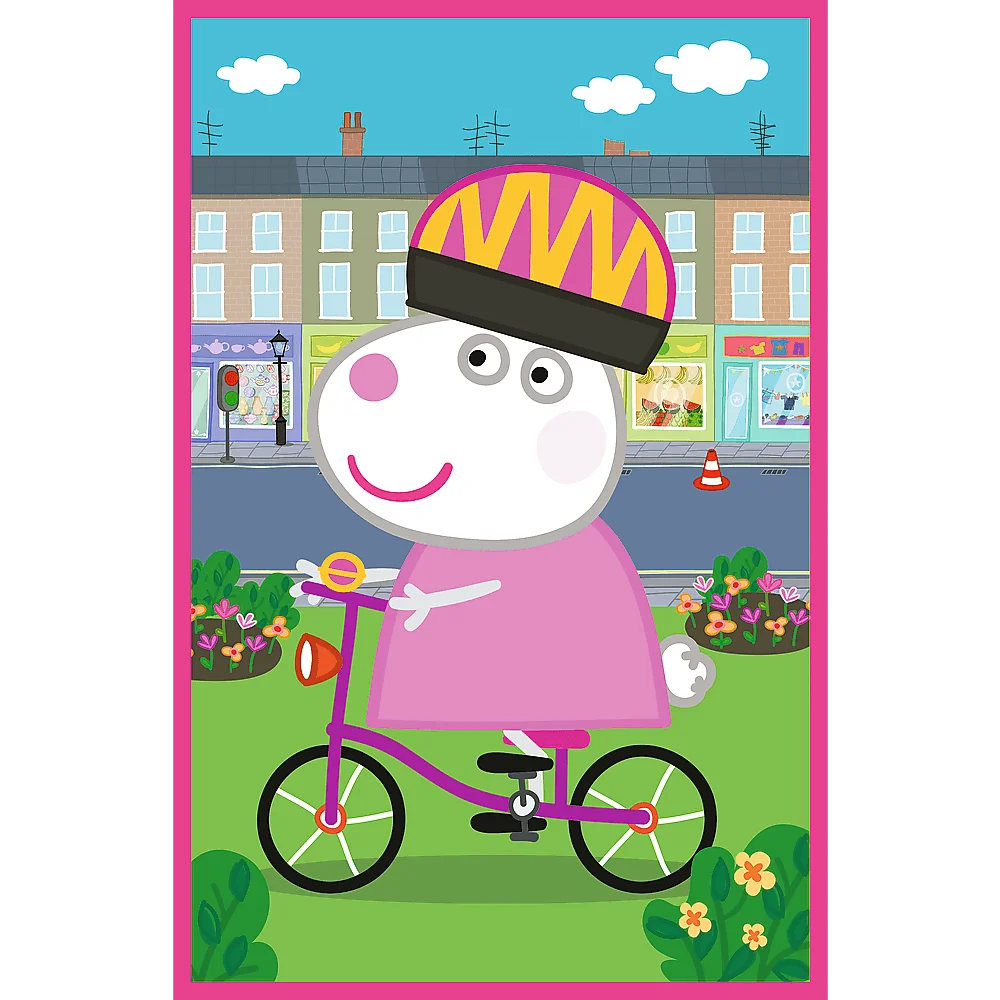 ND01_247672 PUZZLE 3x50 Sila przyjazni /Peppa Pig