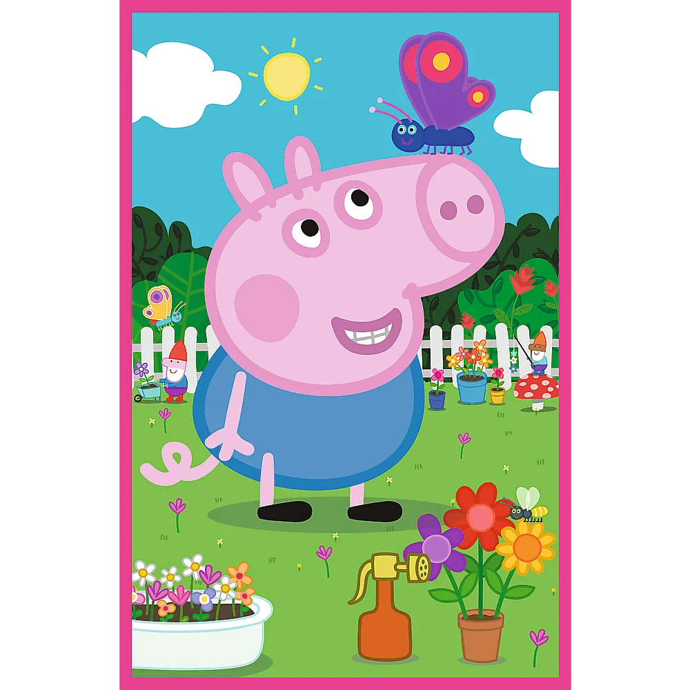 ND01_247672 PUZZLE 3x50 Sila przyjazni /Peppa Pig