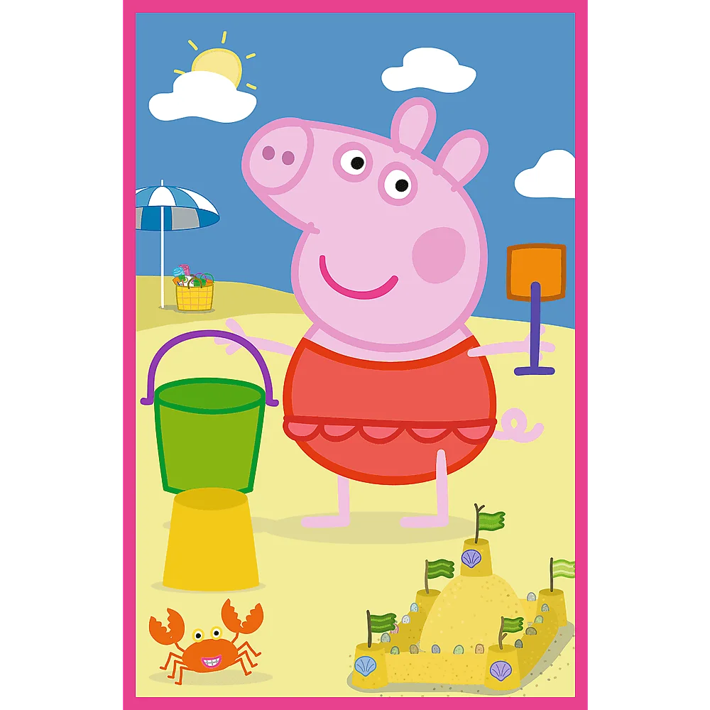 ND01_247672 PUZZLE 3x50 Sila przyjazni /Peppa Pig