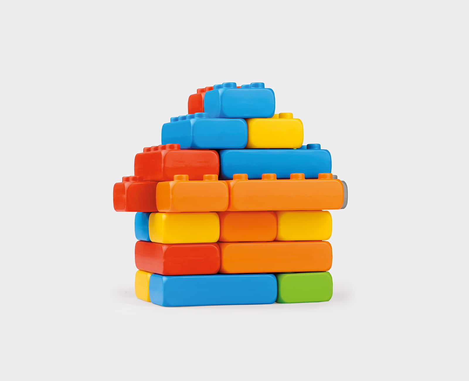 Klocki cegly junior siatka 25 el. 02073