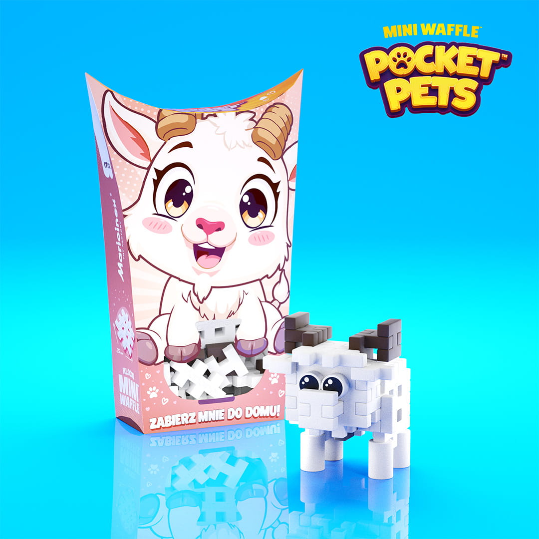 ND01_250697 *****Klocki wafle mini PocketPets Koz