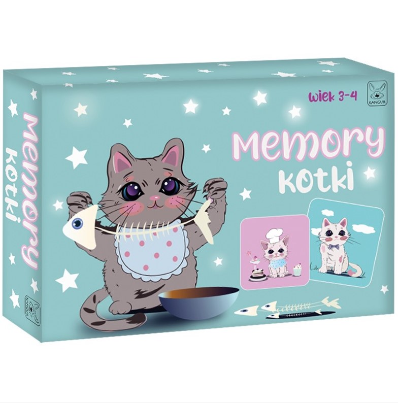 Gra Memory kotki 40476