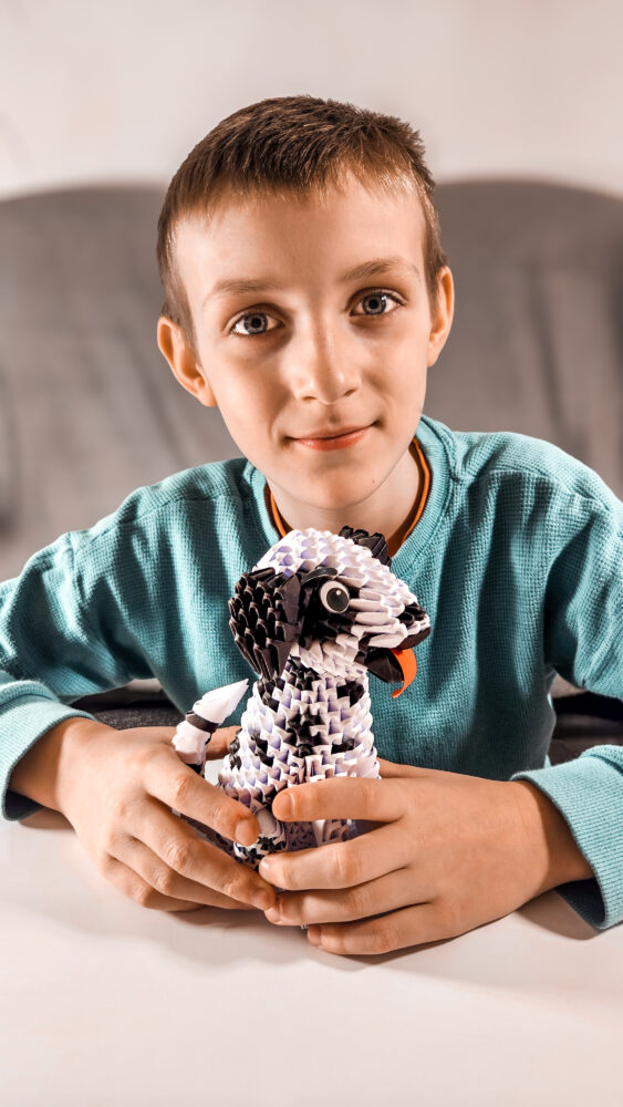 ND01_250178 Origami 3D Dalmatynczyk 28485