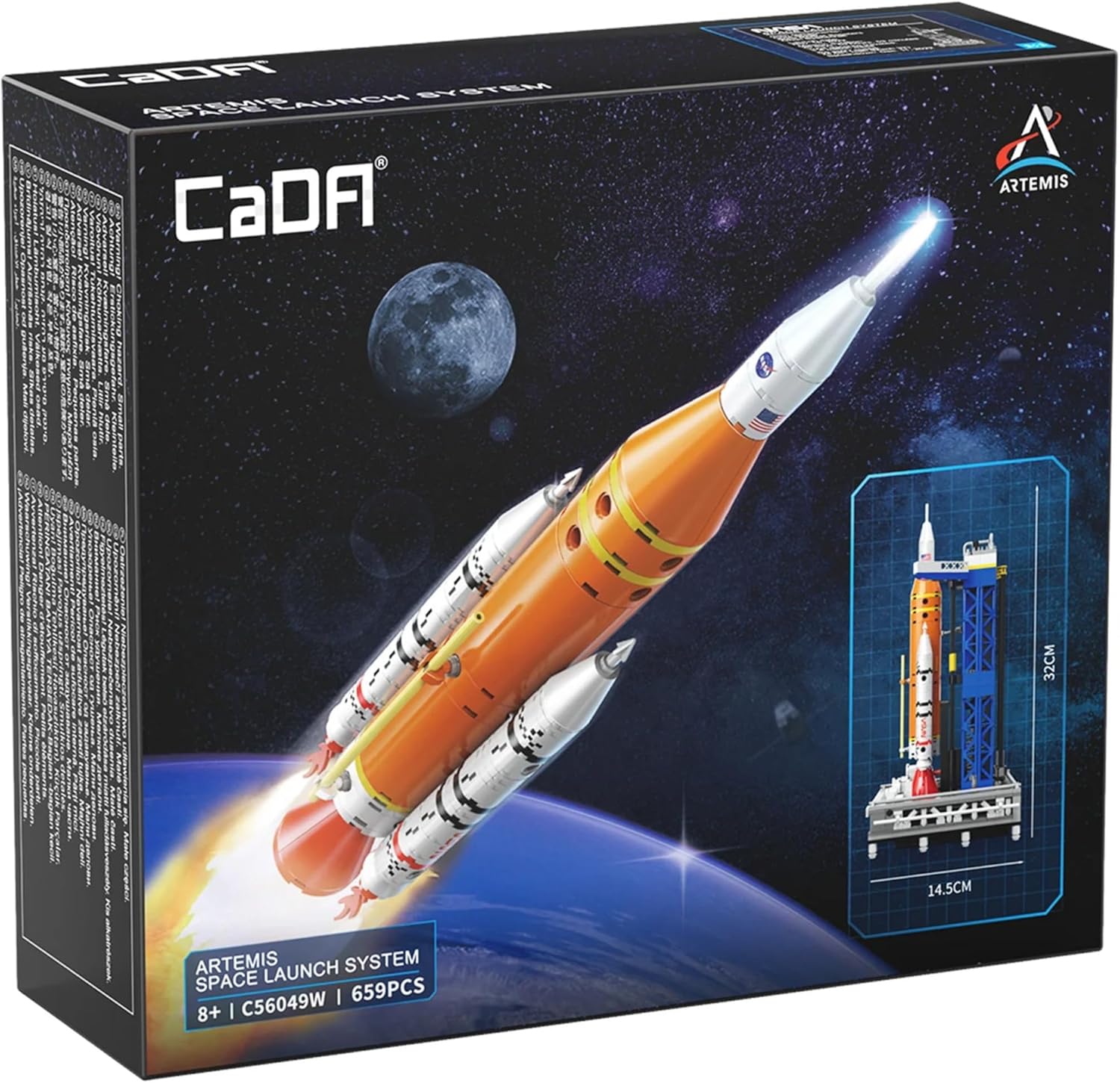 ND01_251115 *****Cada klocki NASA Artemis C56049W