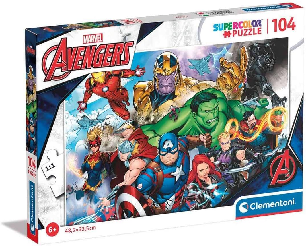 CLE puzzle 104 Super Kolor Avengers 25718