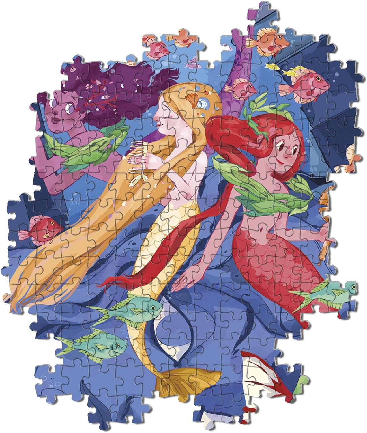 CLE puzzle 180 SuperKolor Mermaids 29307