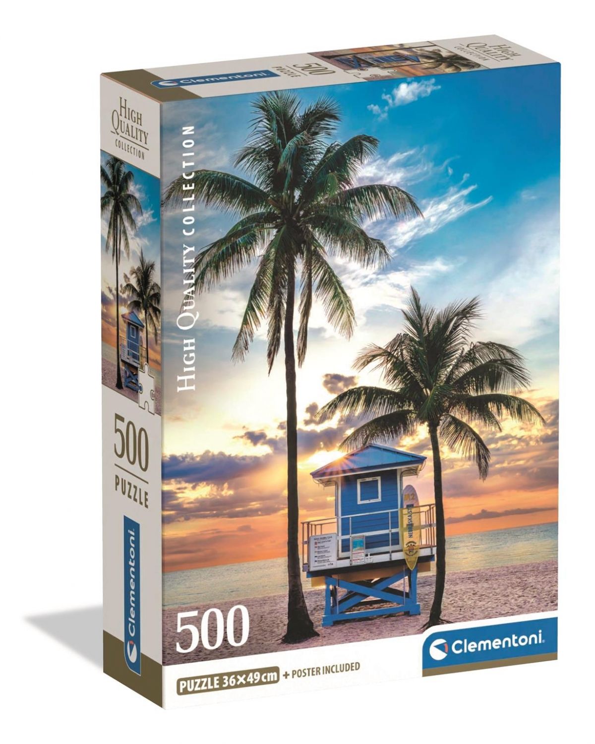 ND01_247442 CLE puzzle 500 Compact Miami Beach Fl