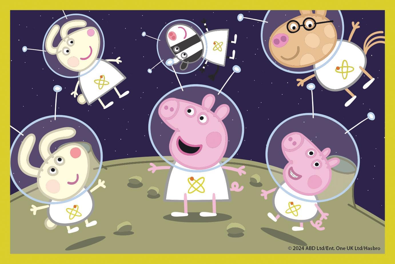 CLE Cubi klocki 6 Swinka Peppa 40659