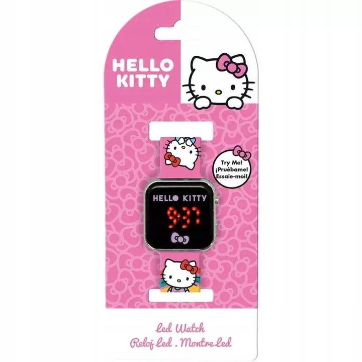 ND01_251663 *****Hello Kitty zegarek cyfrowy LED