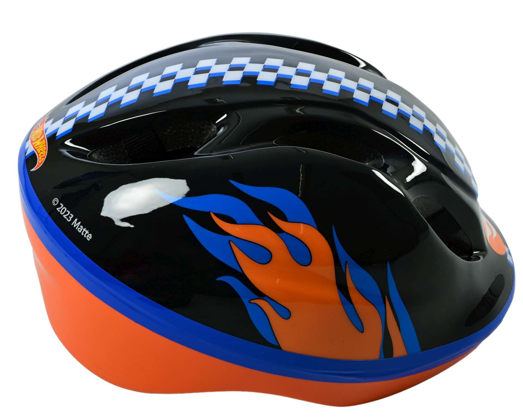 ND01_252975 *****Kask Hot Wheels rower/hulajnoga