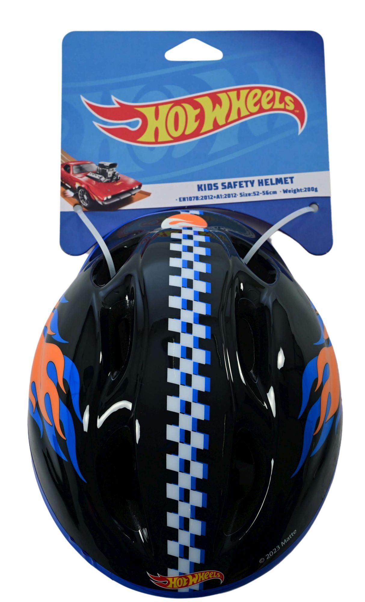 ND01_252975 *****Kask Hot Wheels rower/hulajnoga